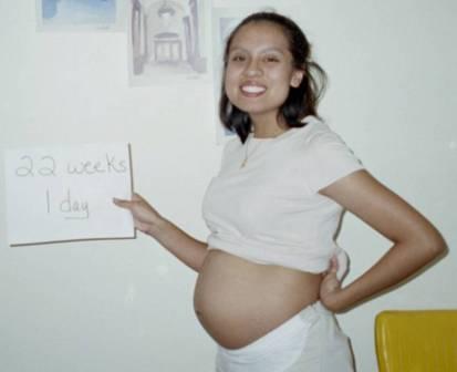 Here I am 22 weeks and 1 day old