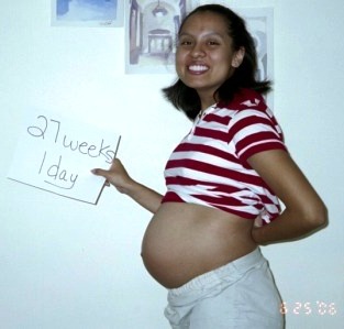 Here I am 27 weeks and 1 day old