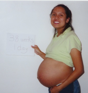Here I am 38 weeks and 1 day old