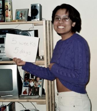 Here I am 5 weeks and 5 days old